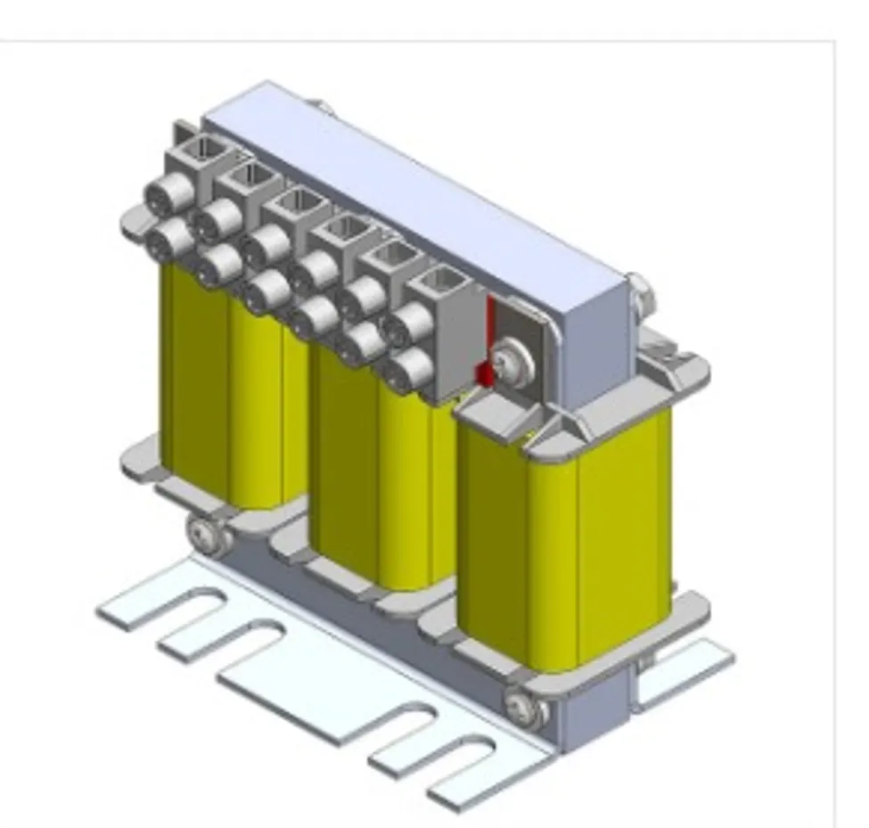 1321-3R8-C. REACTOR DE LINEA PARA DRIVE DE 3 HP, 381/480 VAC MCA ALLEN BRADLEY