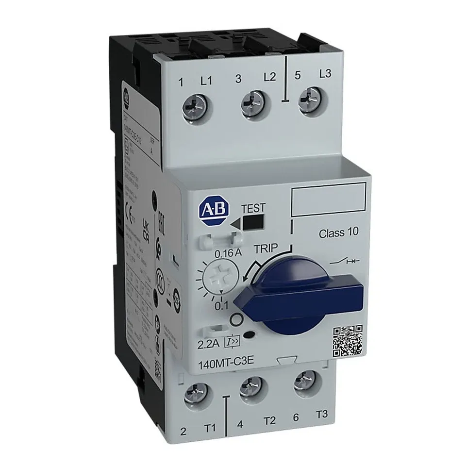 140MT-C3E-C10. DISYUNTOR DE PROTECCIÓN DE MOTORES DE 6,3 A 10 A,TAMAÑO C MCA ALLEN BRADLEY