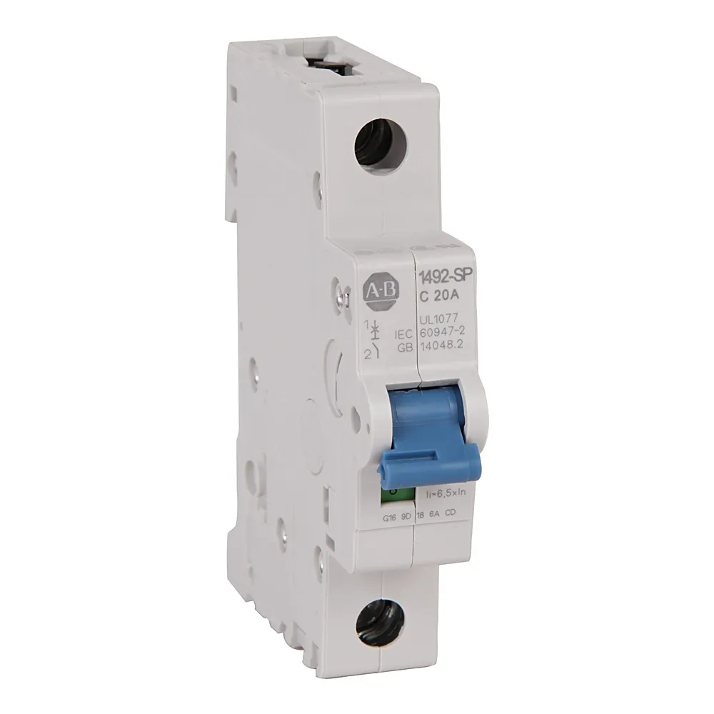 1492-SPM1C040. INTERRUPTOR MINIATURA 1 POLO 4 AMP, CAPACIDAD INTERRUPTIVA 10 KA MARCA ALLEN BRADLEY