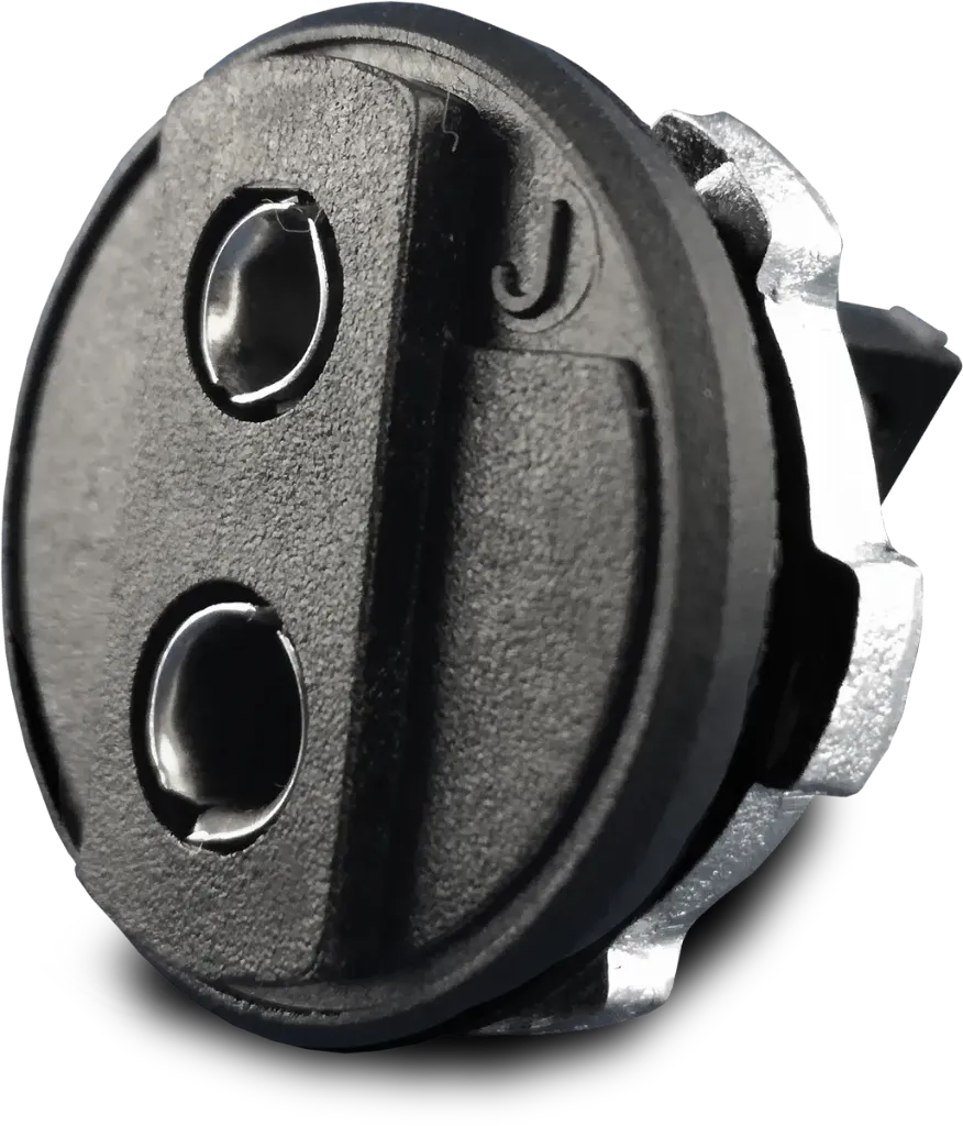 Conector redondo hembra tipo J Standar montaje Tablero