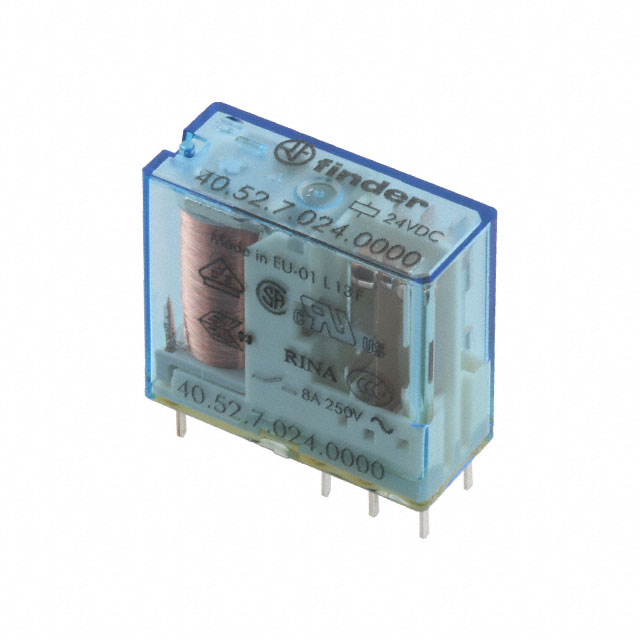 [405290240000] Relevador 2 polos 24vdc 8A Finder